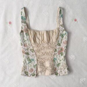 Cottagecore milkmaid tank top